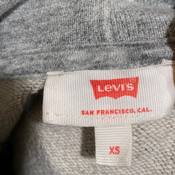 Levi’s grey hoodie in size XS with classic logo - Picture 2 of 2